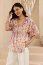 Load image into Gallery viewer, Flare Blouse - Lilac
