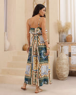 Load image into Gallery viewer, Rachel  Frill Jumpsuit - Multi

