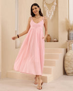 Load image into Gallery viewer, Layla Lace Maxi Dress - Pink
