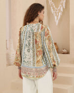 Load image into Gallery viewer, Lauren Long Sleeve Blouse - Multi
