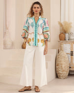Load image into Gallery viewer, Marrakech Blouse - White/Multi

