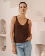 Load image into Gallery viewer, Aria Knit - Chocolate
