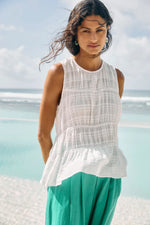 Load image into Gallery viewer, Sovana Tank  - White
