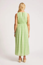 Load image into Gallery viewer, Sovana Ruched Maxi Dress - Mint
