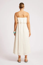Load image into Gallery viewer, Maris Strapless Dress - Tusk
