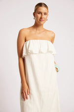 Load image into Gallery viewer, Maris Strapless Dress - Tusk
