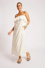 Load image into Gallery viewer, Maris Strapless Dress - Tusk
