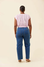 Load image into Gallery viewer, Rosa Reversible Crop Top - Light Pink
