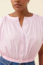 Load image into Gallery viewer, Rosa Reversible Crop Top - Light Pink

