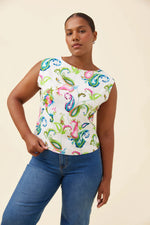 Load image into Gallery viewer, Anita Tank - Paisley
