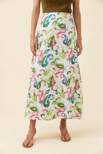 Load image into Gallery viewer, Anita Wrap Skirt - Paisley
