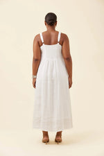 Load image into Gallery viewer, Anita Tank Maxi Dress - White
