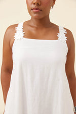 Load image into Gallery viewer, Anita Tank Maxi Dress - White
