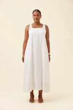 Load image into Gallery viewer, Anita Tank Maxi Dress - White
