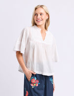 Load image into Gallery viewer, Rosewood Top - White
