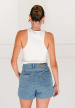 Load image into Gallery viewer, CD Denim Shorts - Light Blue

