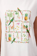 Load image into Gallery viewer, Congo Graphic T-Shirt - White
