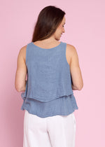 Load image into Gallery viewer, Italian Layer Top - Denim

