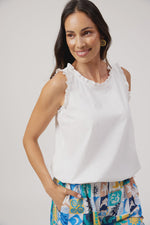 Load image into Gallery viewer, Crete Tank - White
