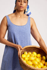 Load image into Gallery viewer, Dusk Tank Dress - Denim
