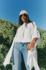 Load image into Gallery viewer, Elodie Cape - White

