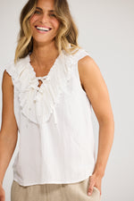 Load image into Gallery viewer, Elba Frill - White
