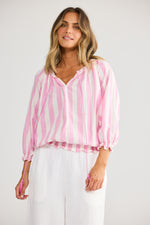 Load image into Gallery viewer, Seaside Top - Candy Stripe
