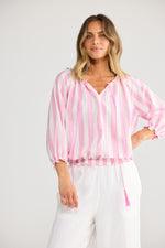 Load image into Gallery viewer, Seaside Top - Candy Stripe
