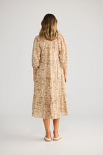 Load image into Gallery viewer, Grenadine Dress - Taupe Spring Fan
