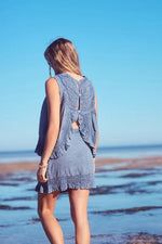 Load image into Gallery viewer, Freesia Top - Steel Blue
