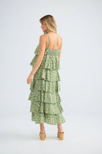 Load image into Gallery viewer, Rue Maxi Dress - Sage Petal

