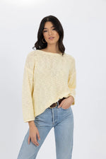 Load image into Gallery viewer, Sofia Sweater - Lemon
