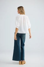 Load image into Gallery viewer, Thistle Top - White
