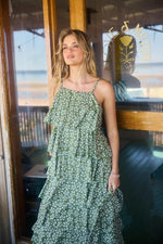 Load image into Gallery viewer, Rue Maxi Dress - Sage Petal
