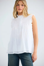 Load image into Gallery viewer, Valeria Top - White
