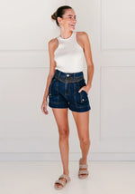 Load image into Gallery viewer, CD Denim Shorts - Indigo
