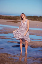 Load image into Gallery viewer, Lucky Charm Dress - Chocolate Paro
