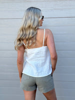 Load image into Gallery viewer, CD Denim Shorts - Khaki
