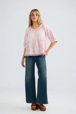 Load image into Gallery viewer, Thistle Top - Soft Pink
