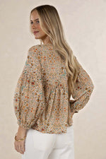 Load image into Gallery viewer, Lara Blouse - Almond
