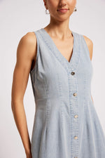 Load image into Gallery viewer, Roam Tank Dress - Denim
