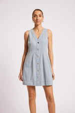 Load image into Gallery viewer, Roam Tank Dress - Denim
