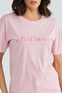 Wildflower Tee - Ballet Pink