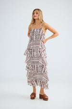 Load image into Gallery viewer, Rue Maxi Dress - Chocolate Paro
