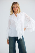 Load image into Gallery viewer, Shiloh Blouse - White
