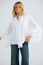 Load image into Gallery viewer, Shiloh Blouse - White
