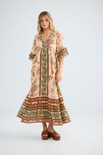 Load image into Gallery viewer, Nolia Dress - Wildflower Oasis
