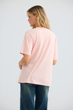 Load image into Gallery viewer, Day Dreamer Relaxed Tee - Ballerina Pink Wash
