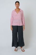 Load image into Gallery viewer, Zoe Cotton Top - Pink
