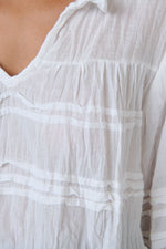 Load image into Gallery viewer, Zoe Cotton Top - White
